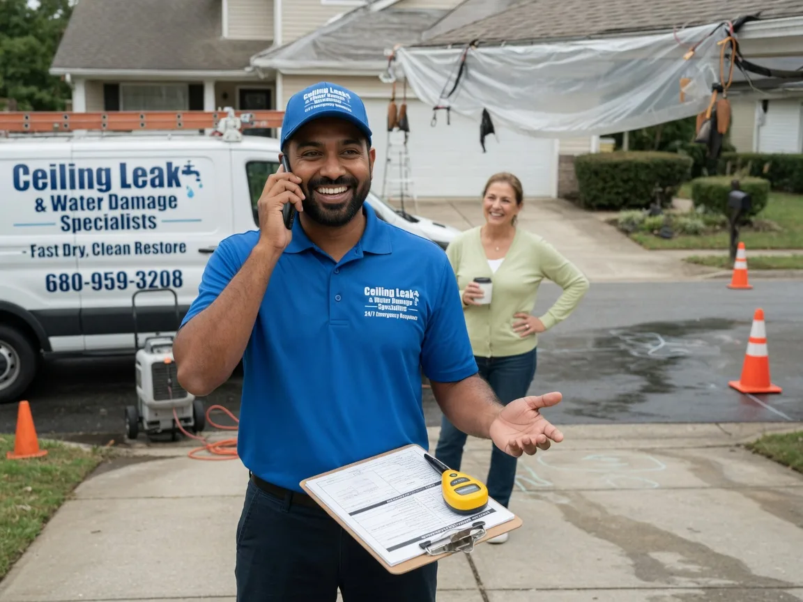Ceiling Leak Cleanup Sedley, VA FAQs